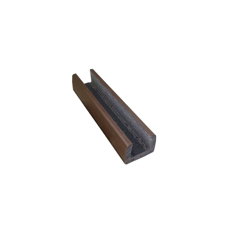 Acabamento de borda do Deck Linha Prime na cor Ipê