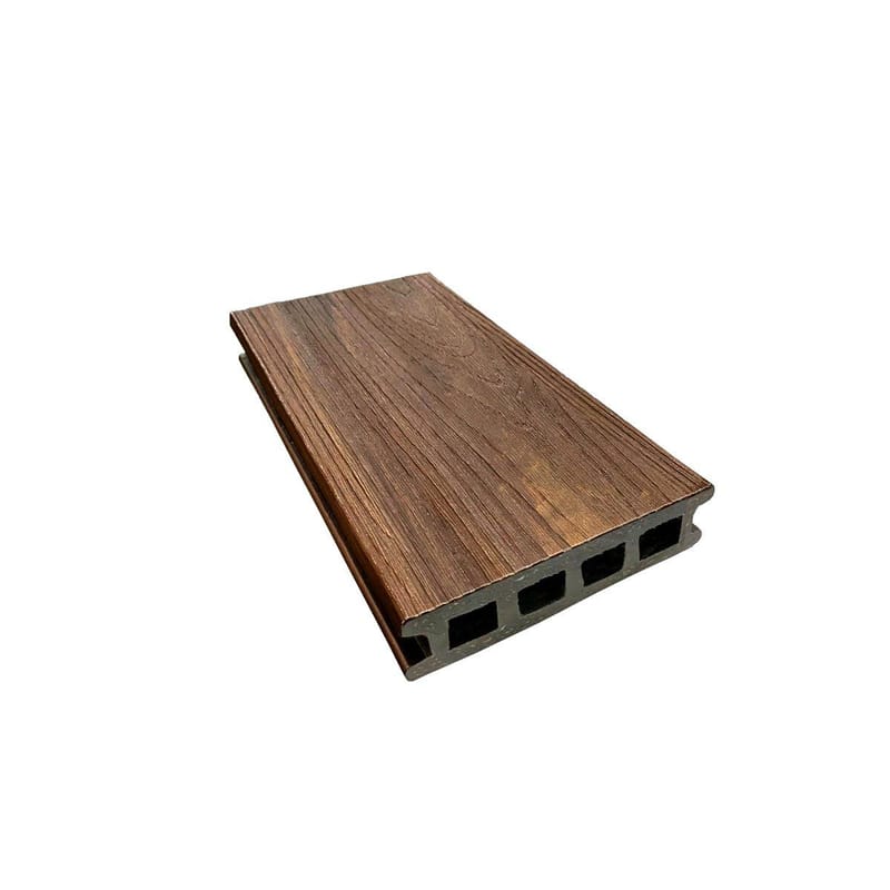 Perfil 120 do Deck Linha Prime, tábua larga de madeira ecológica WPC