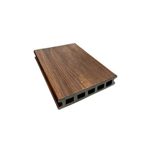 Perfil 150 do Deck Linha Prime, tábua premium de grande formato em WPC