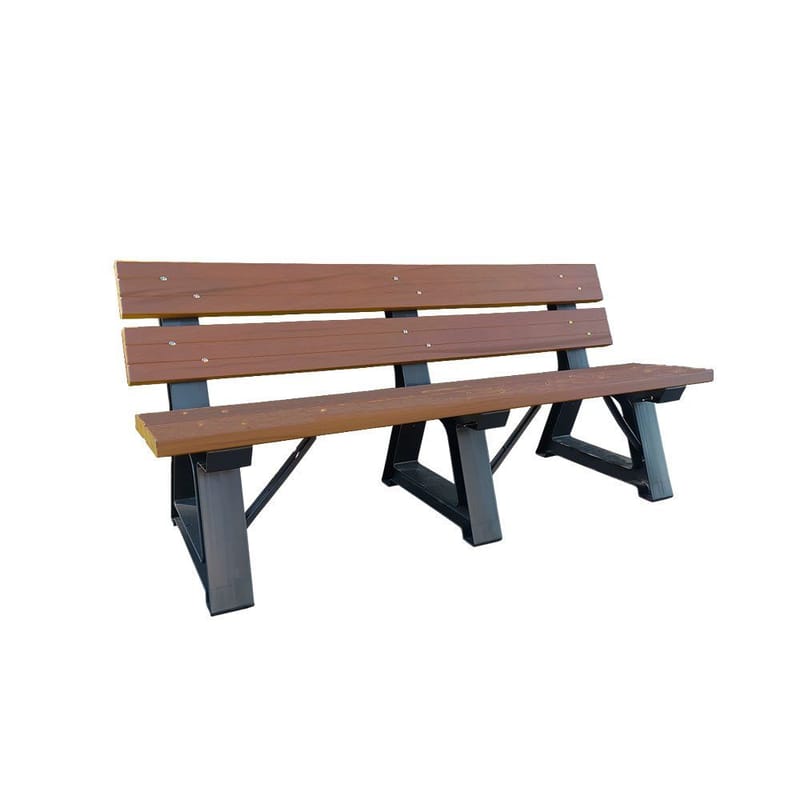 Banco Urban com encosto, Mobiliários Linha Prime para condomínios